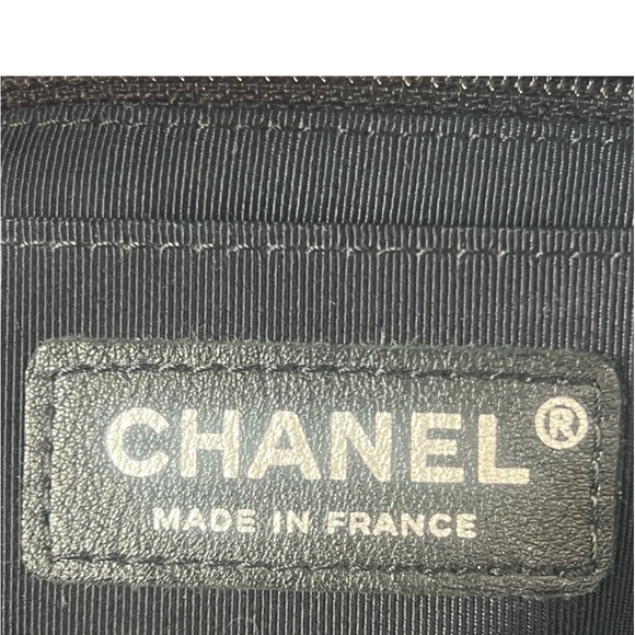 Chanel Lady bug black quilted lambskin 2010 Medium Flap bag with Serial sticker - Picture 12 of 13